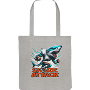 Shark Attack - Organic Tote-Bag