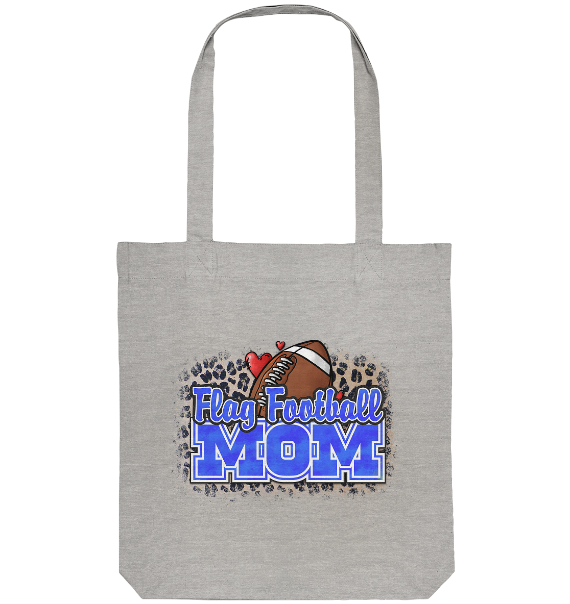 Flag Football Mom - Organic Tote-Bag