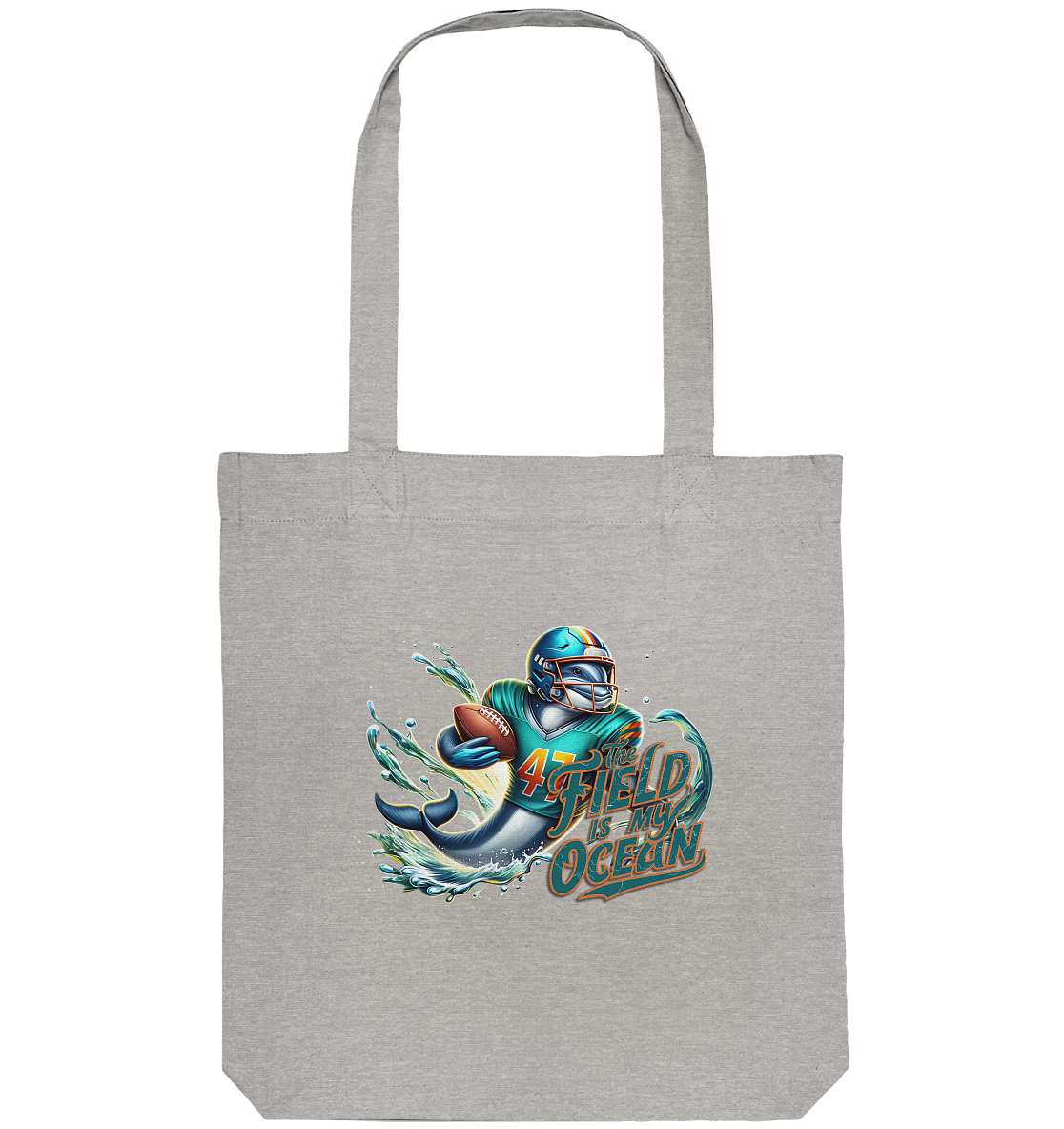 Dolphin - Organic Tote Bag