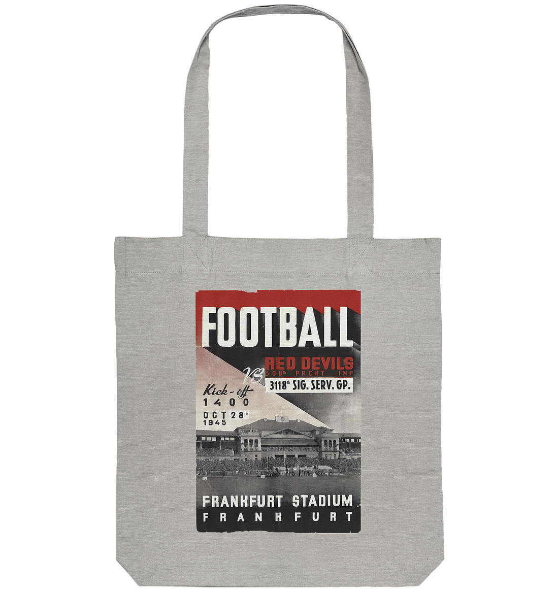 Frankfurt Football 1945 - Organic Tote Bag