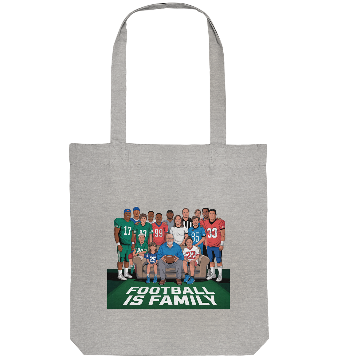 Football is Family - Organic Tote Bag