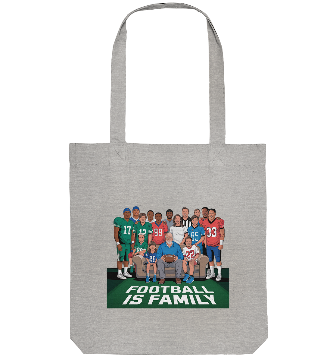 Football is Family - Organic Tote Bag