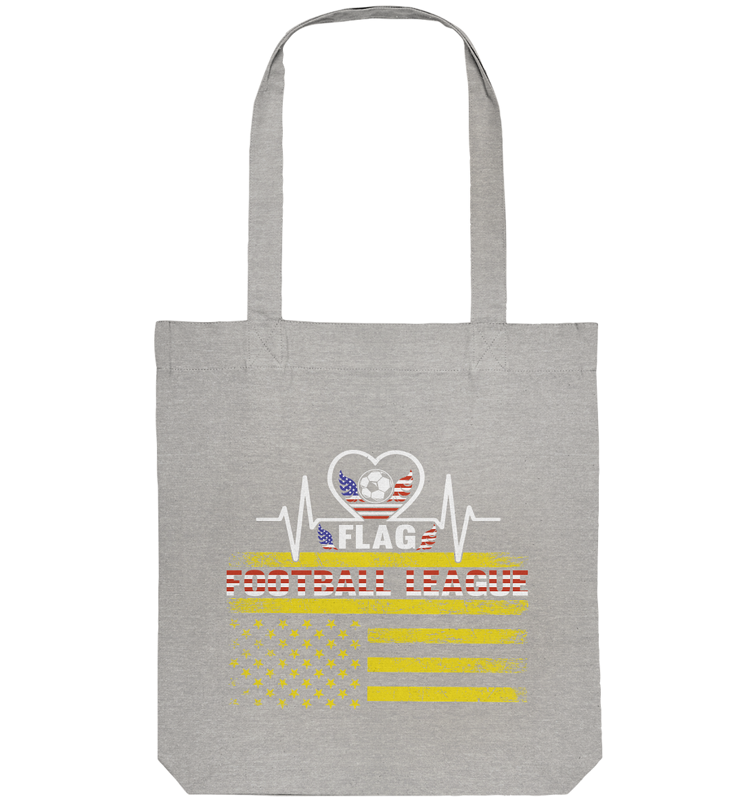 Flag Football League - Organic Tote Bag