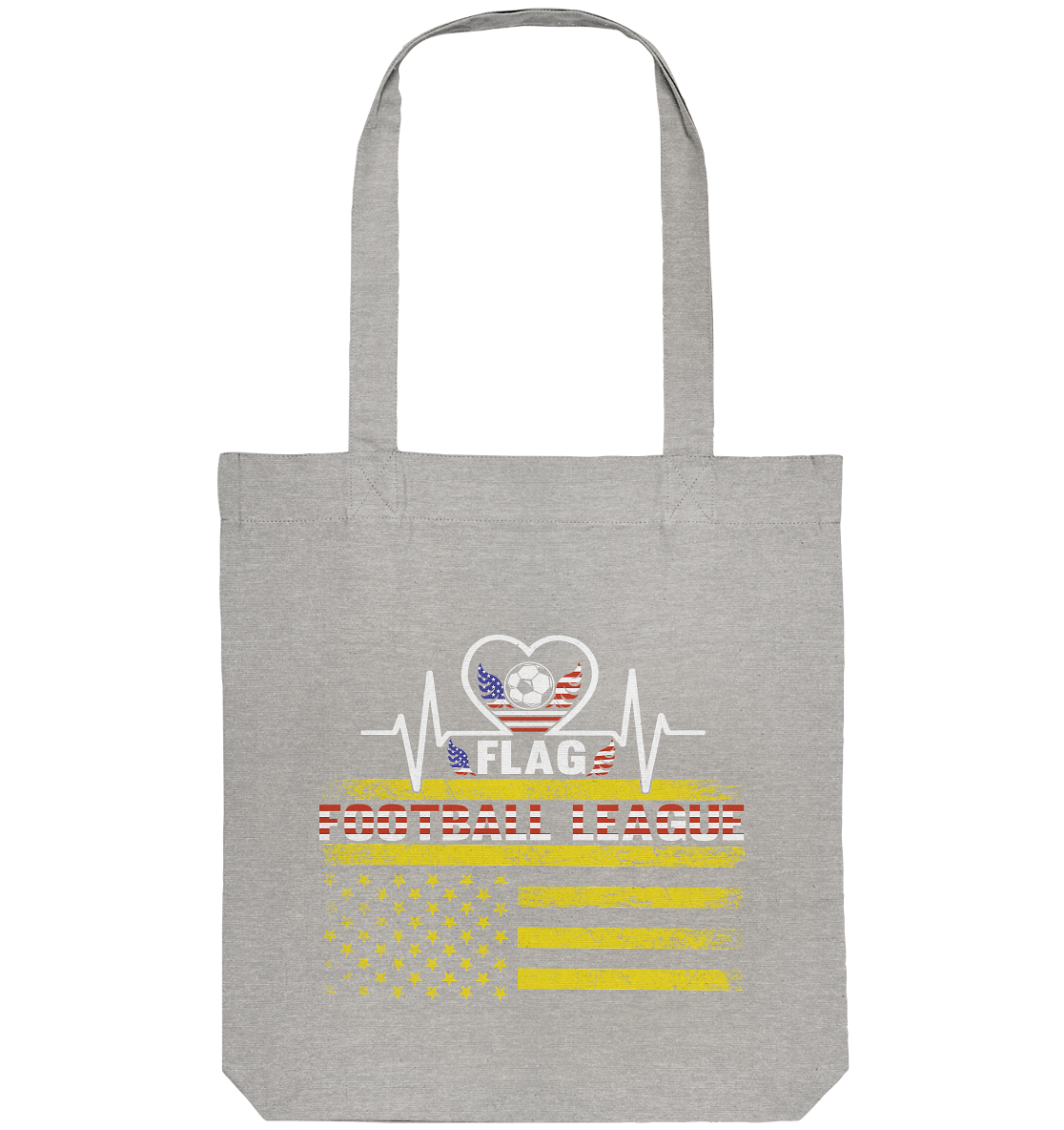Flag Football League - Organic Tote Bag