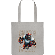 Gridiron Grizzly - Organic Tote-Bag