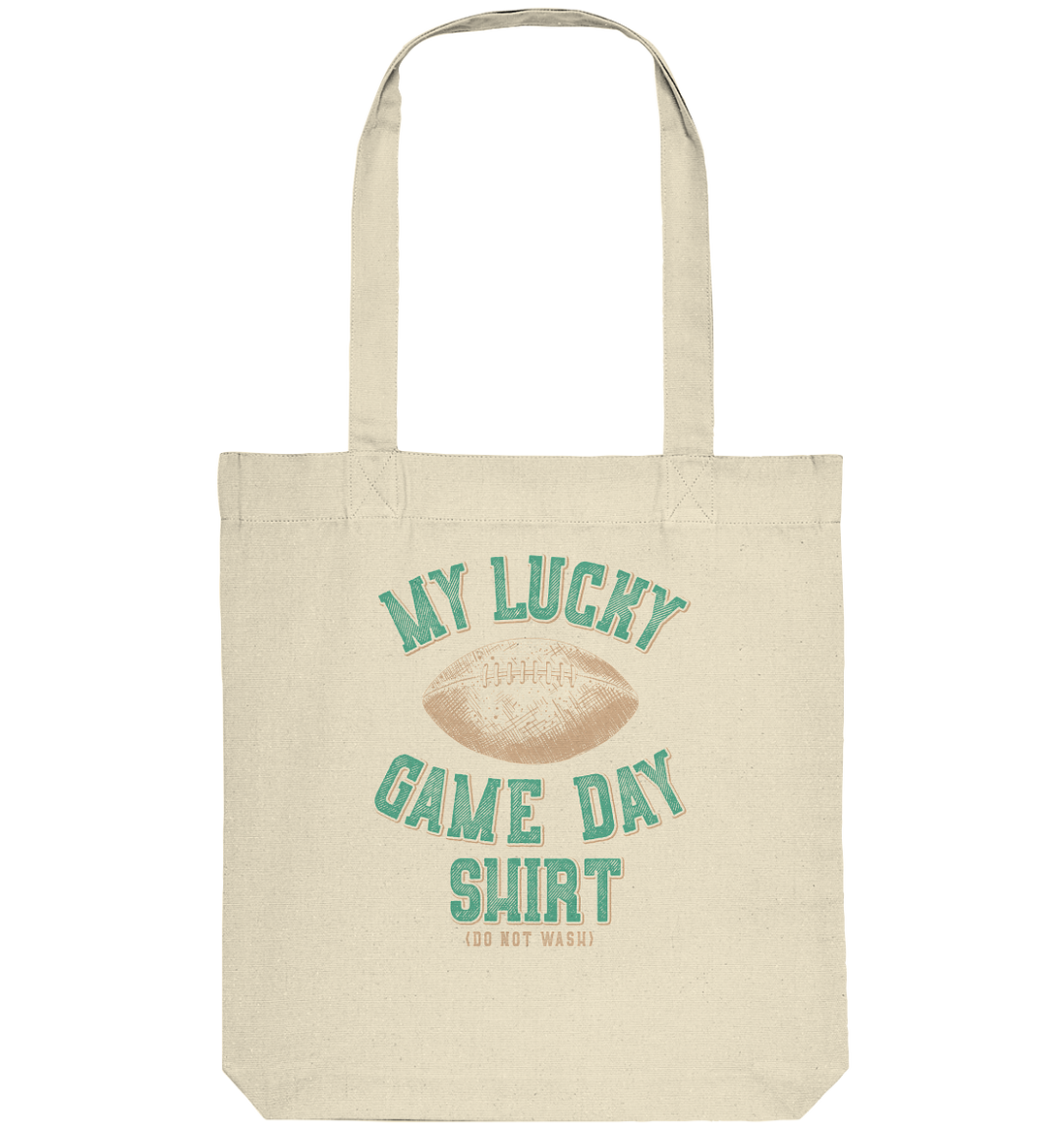 My Lucky Game Day Shirt - Organic Tote Bag