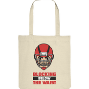 Blocking Below The Waist - Organic Tote Bag