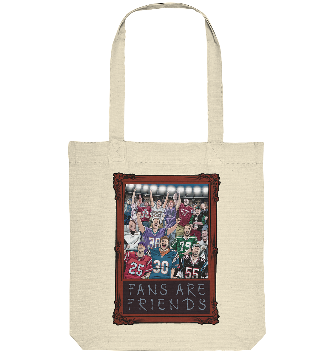 Fans are Friends  - Organic Tote-Bag
