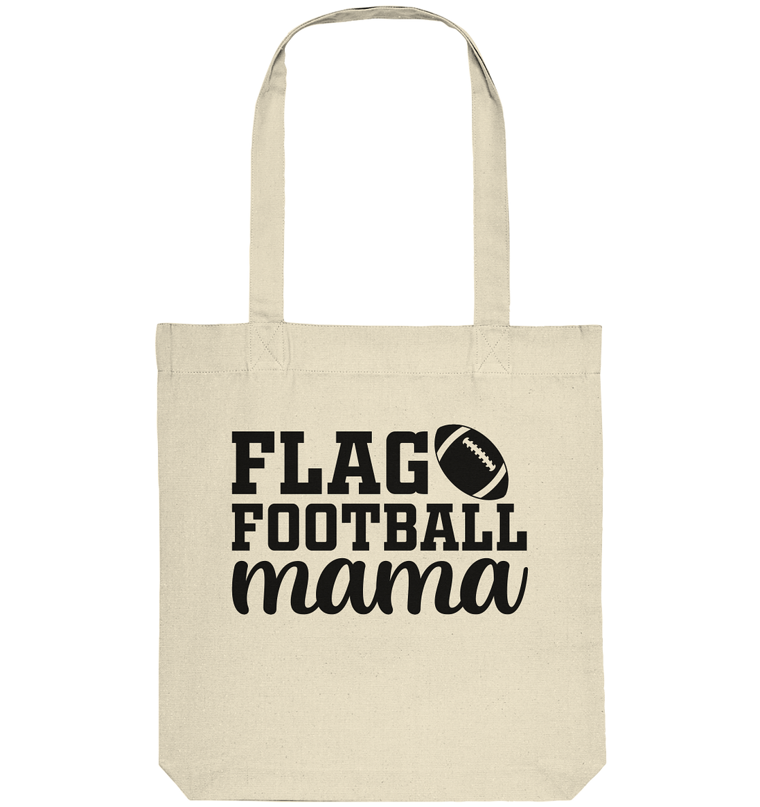 Flag Football Mama - Organic Tote-Bag