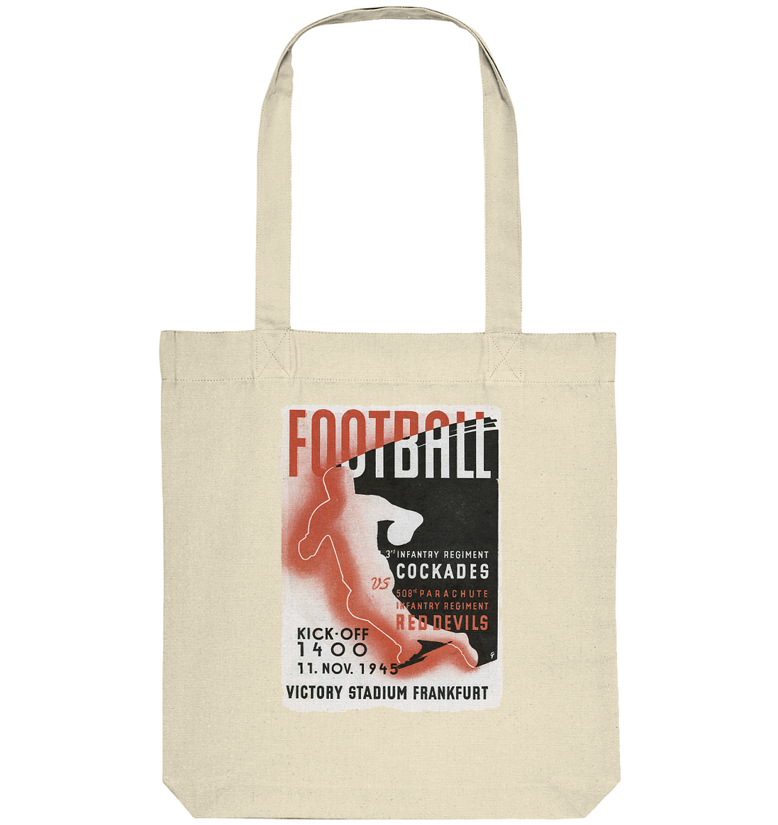 Red Devils Frankfurt 1945 - Organic Tote-Bag