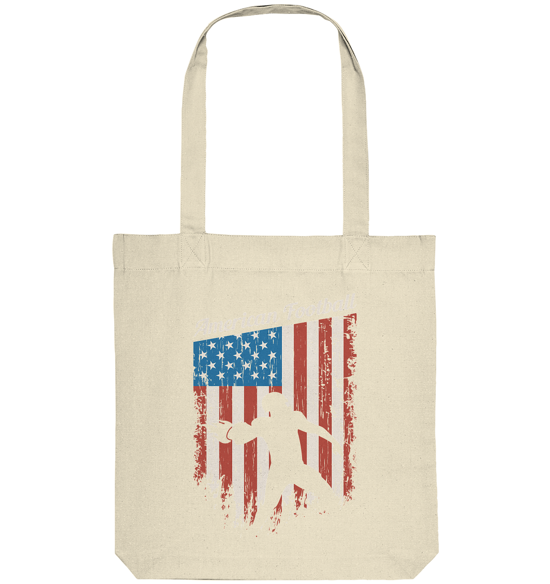American Football Banner - Organic Tote-Bag