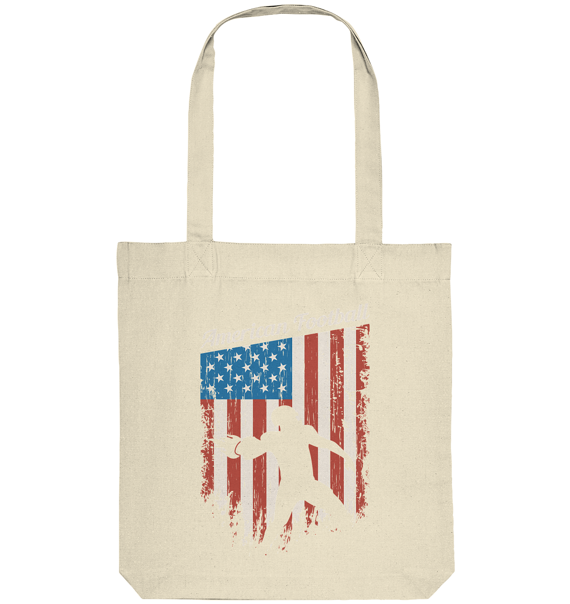 American Football Banner - Organic Tote-Bag
