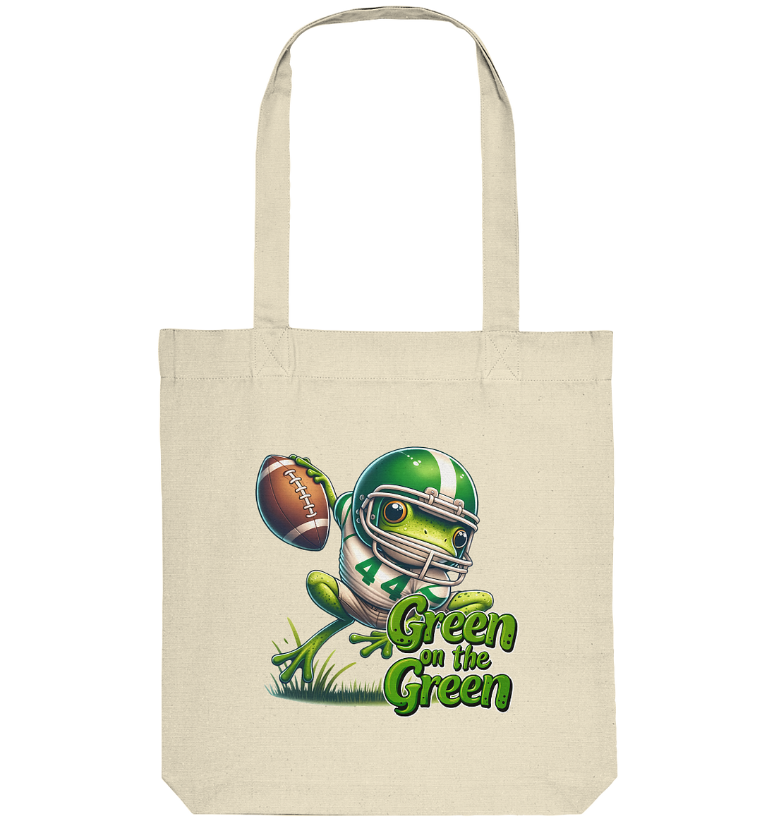 Green Frog - Organic Tote Bag