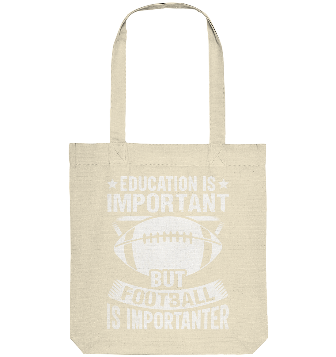 Football is importanter - Organic Tote-Bag