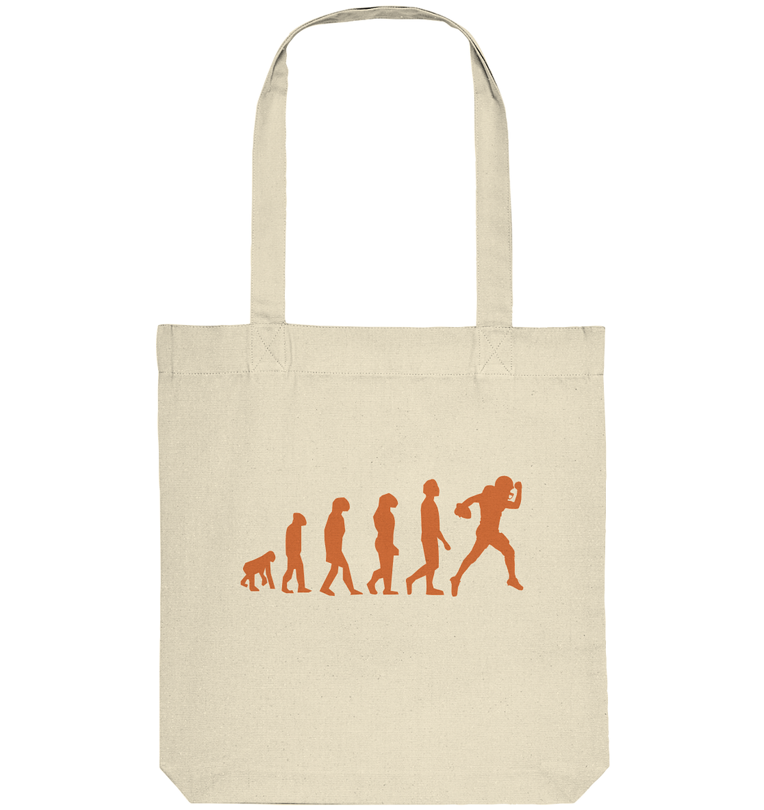 American Football Evolution - Organic Tote-Bag