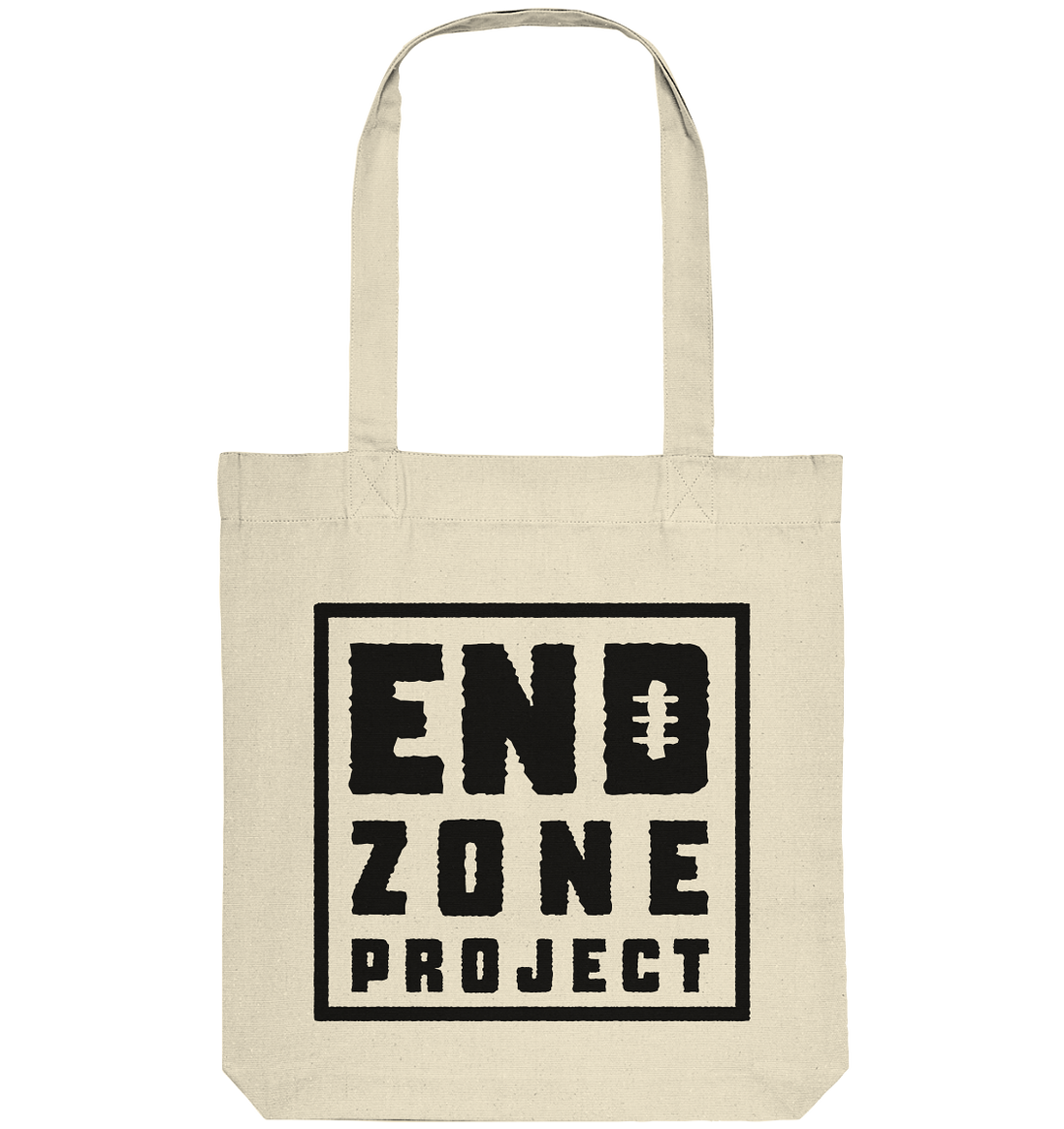 Endzone Project Quadrat - Organic Tote-Bag