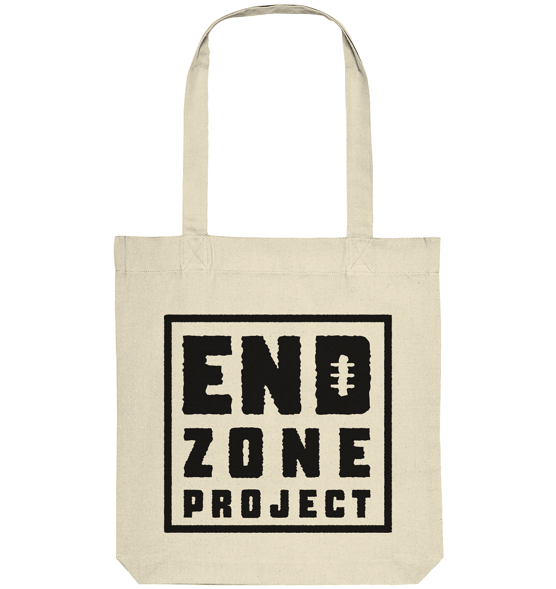 Endzone Project Quadrat - Organic Tote-Bag