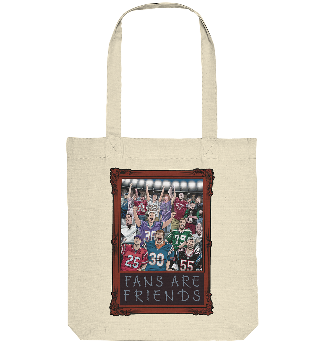 Fans are Friends  - Organic Tote-Bag