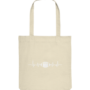 Football Heartbeat - Organic Tote Bag