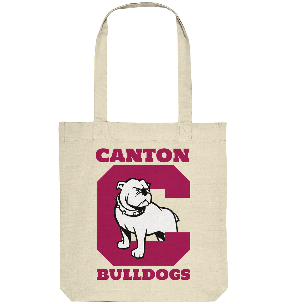 Canton Bulldogs - Organic Tote Bag