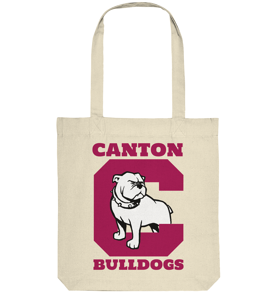 Canton Bulldogs - Organic Tote Bag