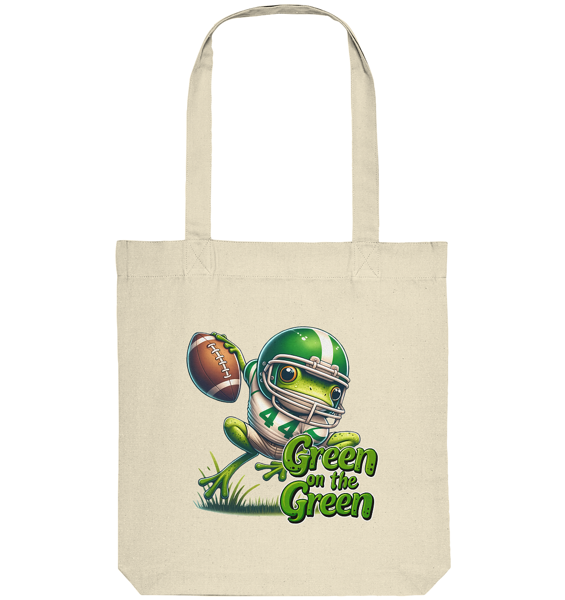 Green Frog - Organic Tote Bag