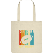 Football is my Therapy - Organic Tote Bag