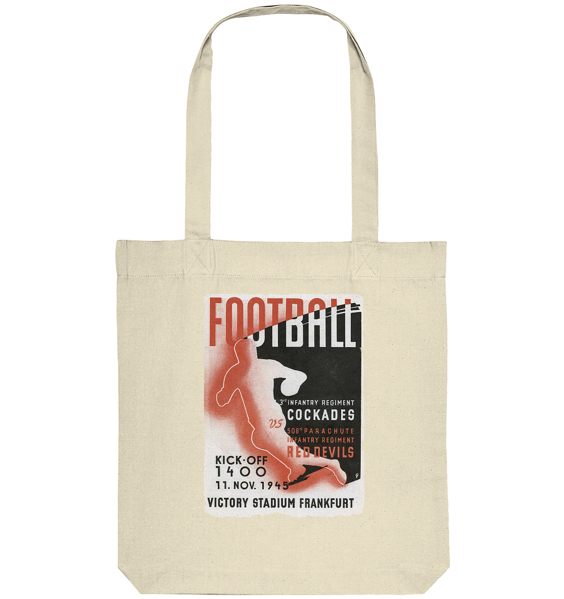 Red Devils Frankfurt 1945 - Organic Tote-Bag
