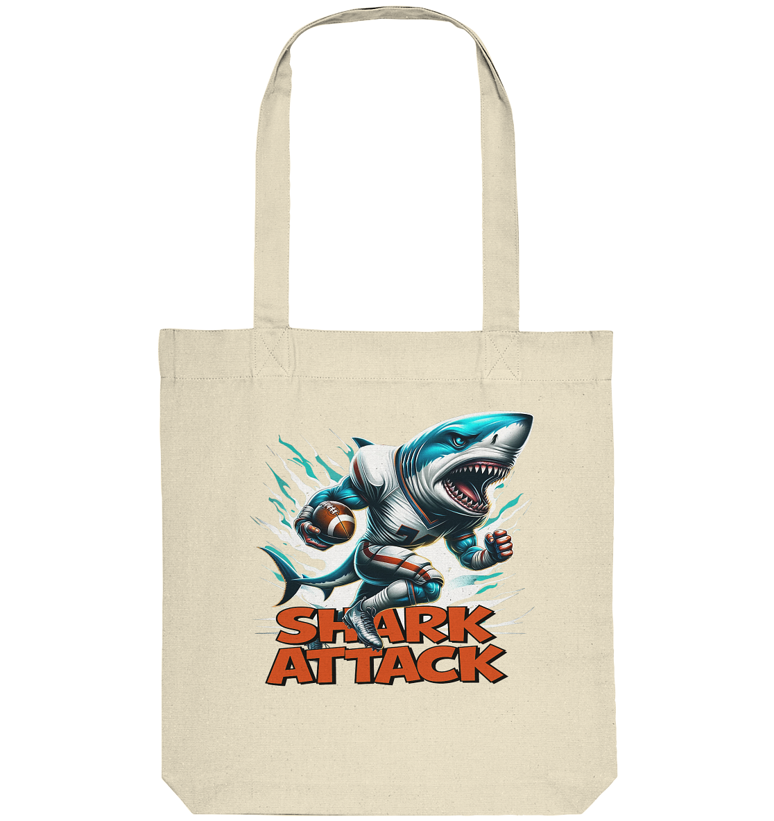 Shark Attack - Organic Tote-Bag