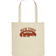 New York Football Silhoutte  - Organic Tote-Bag