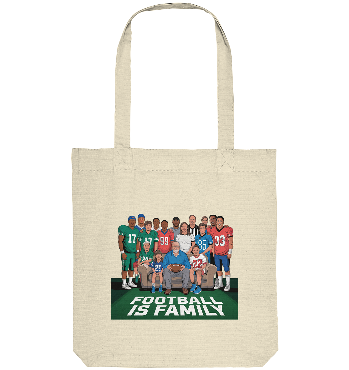 Football is Family - Organic Tote Bag