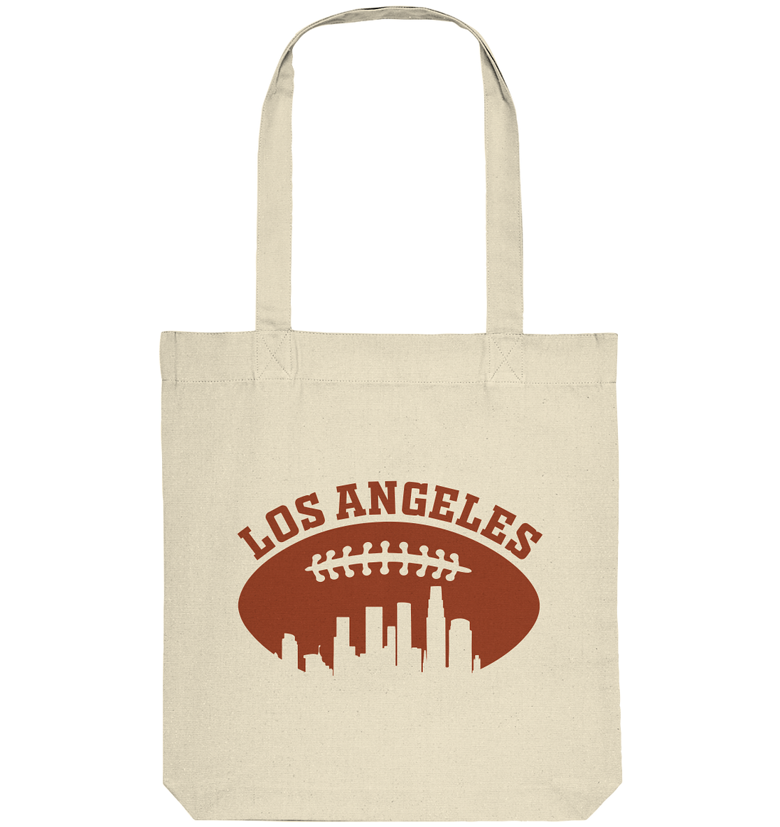 Los Angeles Football Silhouette - Organic Tote-Bag