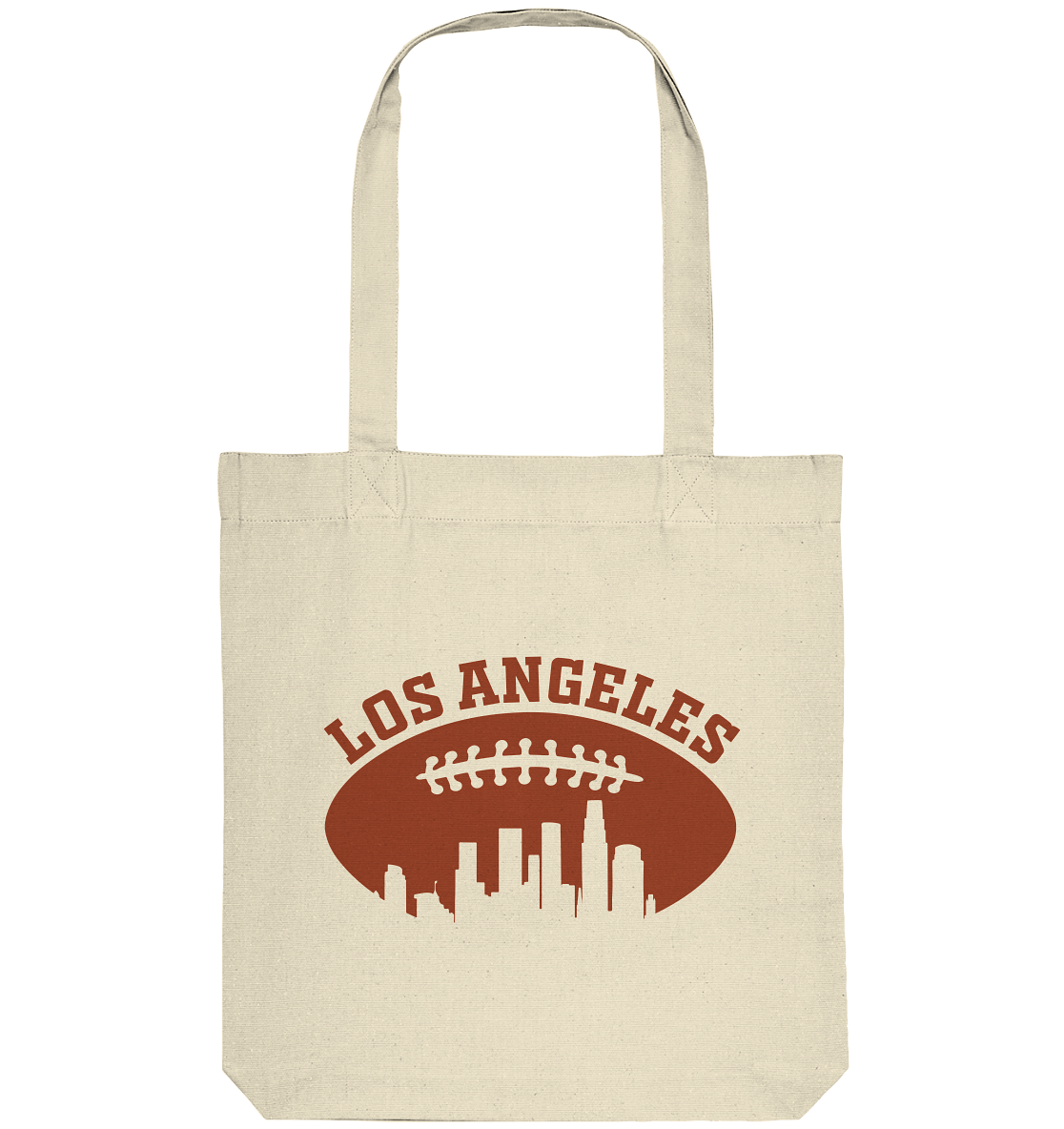 Los Angeles Football Silhouette - Organic Tote-Bag