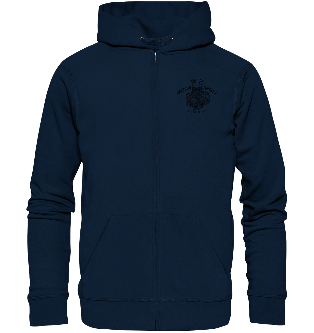 SAMFO No Pain No Gain  - Organic Zipper