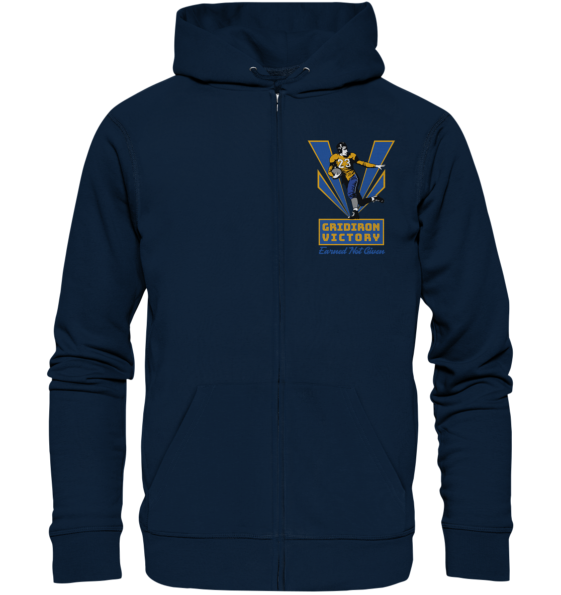Gridiron Victory - Organic Zipper