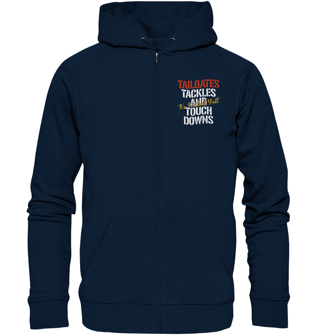 Tailgate Tackles - Organic Zipper