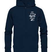 Eat Sleep Cheer - Organic Zipper