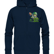 Green Frog - Organic Zipper