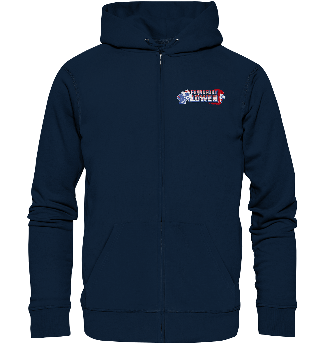 Frankfurt Lions Organic Zipper