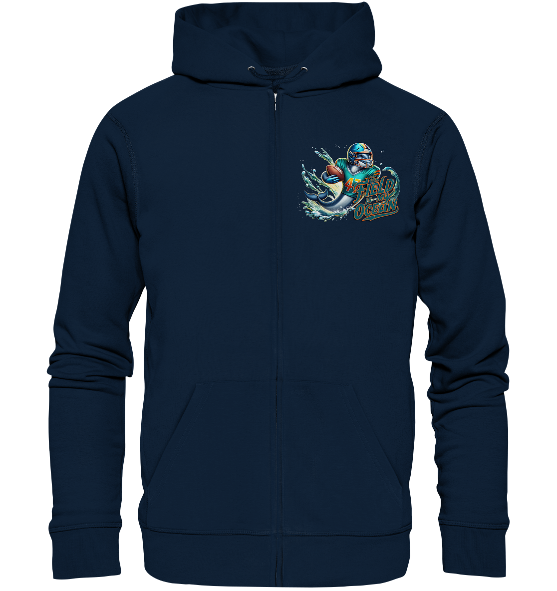 Dolphin - Organic Zipper
