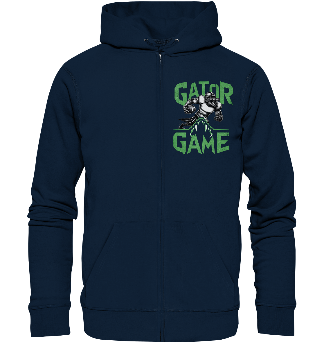 Gator Game - Organic Zipper