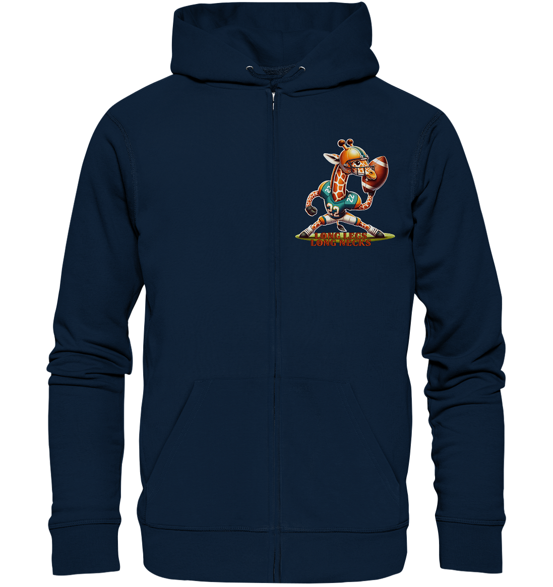 Giraffe - Organic Zipper
