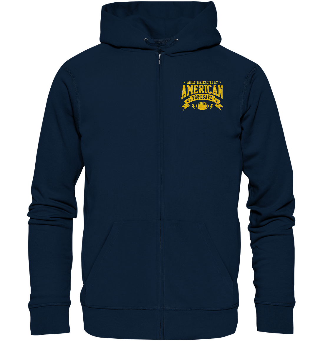 Easily Distracted - Organic Zipper