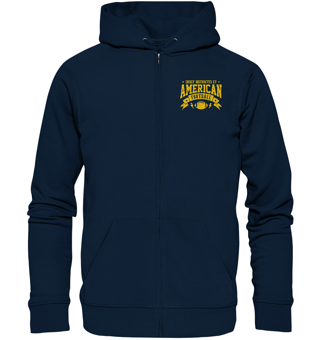 Easily Distracted - Organic Zipper