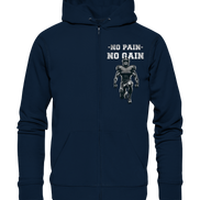 No Pain No Gain Metal  - Organic Zipper