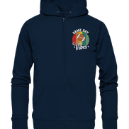 Game Day Vibes White - Organic Zipper