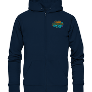 Flag Football Word Bubble - Organic Zipper