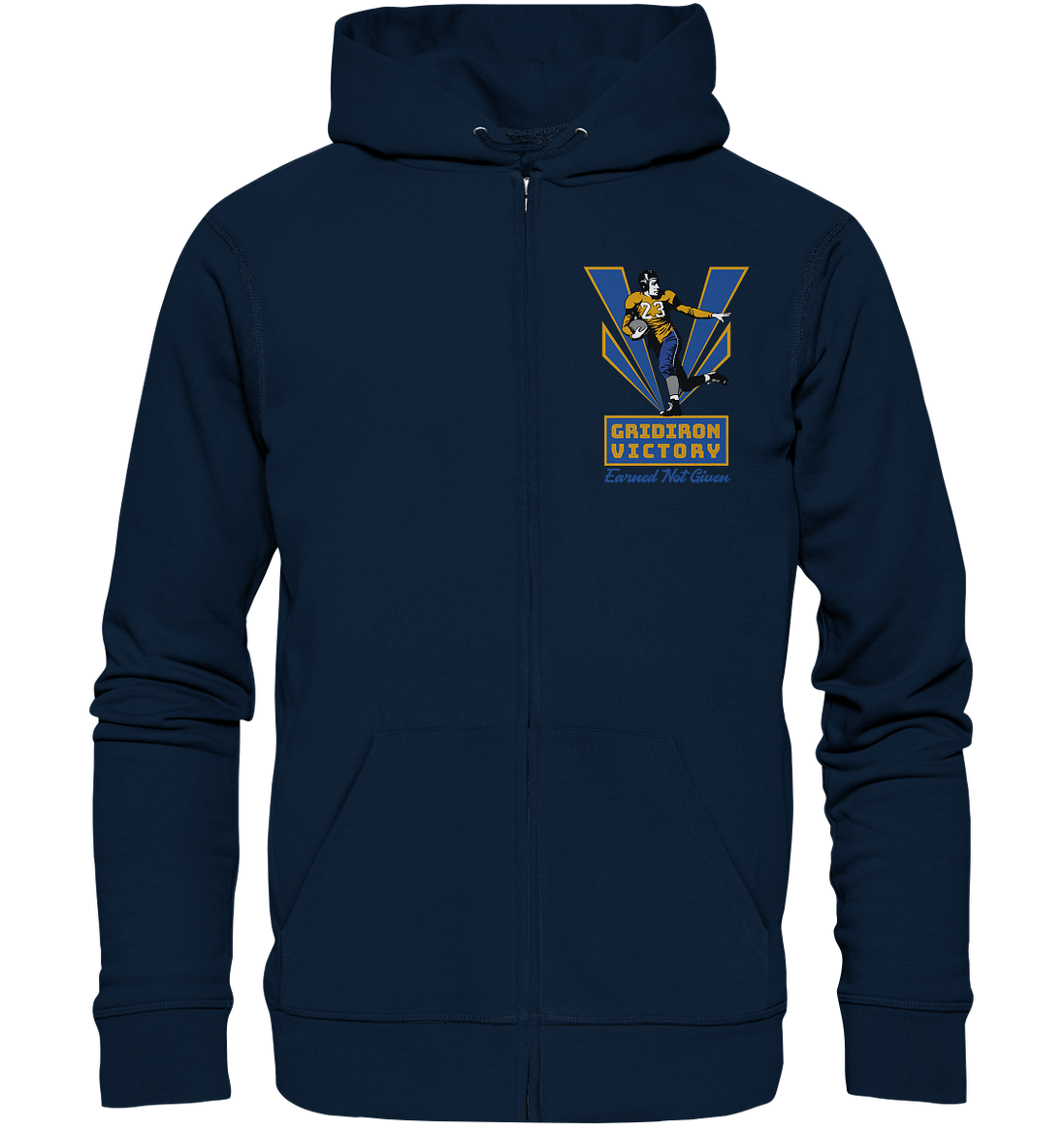 Gridiron Victory - Organic Zipper