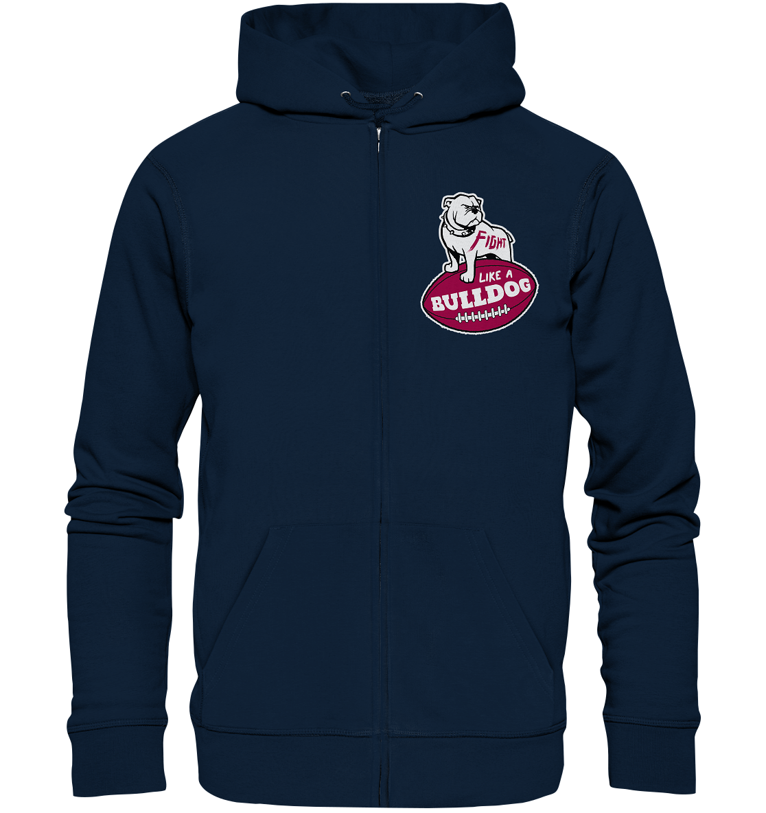 Fight like a Bulldog - Organic Zipper