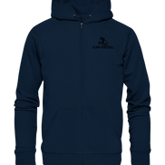Playoff Flag Football  Men black - Organic Zipper
